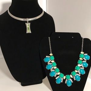 NWOT Lia Sophia Statement Necklaces